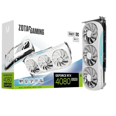 ZOTAC GAMING GeForce RTX 4080 SUPER Trinity OC White 16GB GDDR6X
