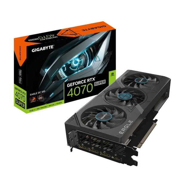 Gigabyte GeForce RTX 4070 SUPER Eagle OC 12GB GDDR6X | PLE Computers