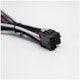 A small tile product image of GamerChief Elite Series 8-Pin PCIe 30cm Sleeved Extension Cable (Pink/White/Black)