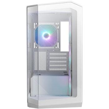Product image of MSI MAG PANO M100R PZ mATX Tower Case - White - Click for product page of MSI MAG PANO M100R PZ mATX Tower Case - White