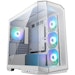 A product image of MSI MAG PANO M100R PZ mATX Tower Case - White