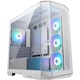 A small tile product image of MSI MAG PANO M100R PZ mATX Tower Case - White