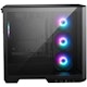 A small tile product image of MSI MAG PANO M100R PZ mATX Tower Case - Black