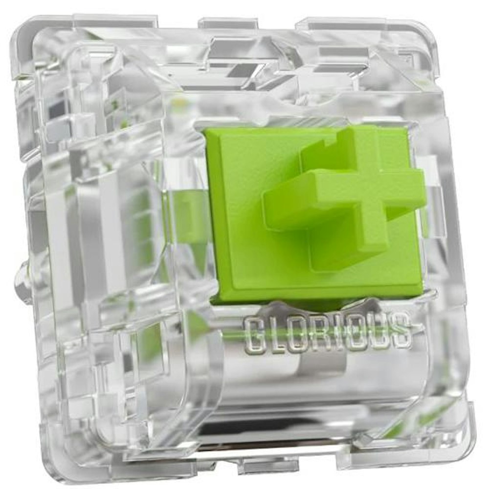 A large main feature product image of Glorious Raptor Switch Set (55g Clicky) 36pcs - Lubed
