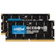 A small tile product image of Crucial 64GB Kit (2x32GB) DDR5 SO-DIMM C40 4800MHz