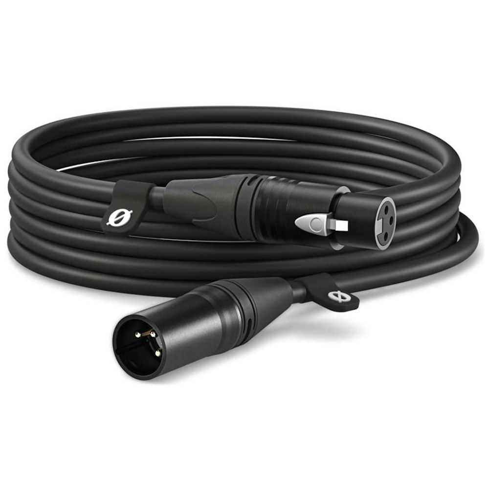 A large main feature product image of RODE Premium XLR Cable 6m - Black