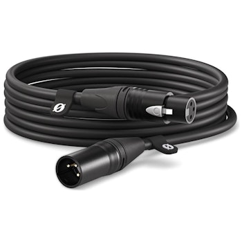 Product image of RODE Premium XLR Cable 6m - Black - Click for product page of RODE Premium XLR Cable 6m - Black