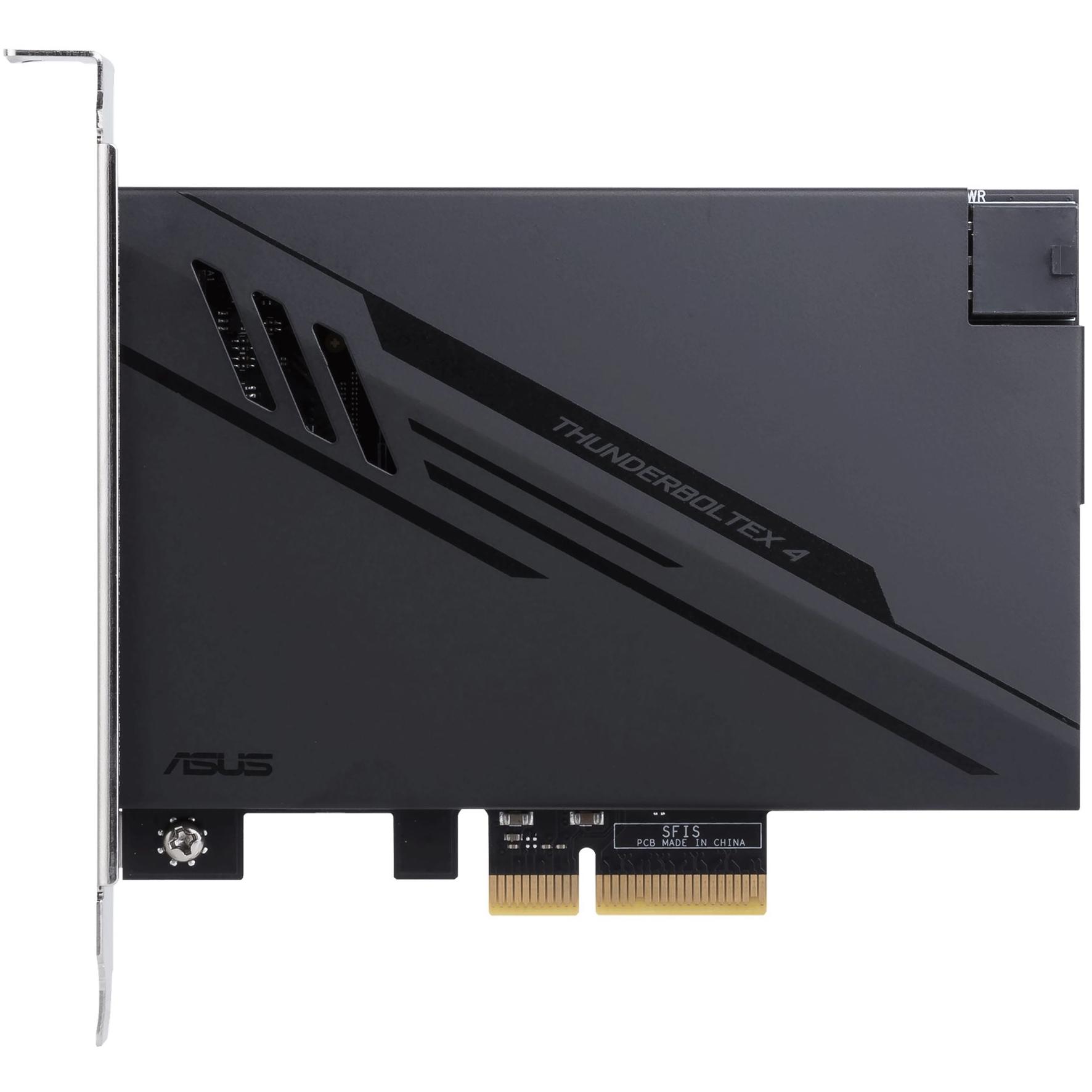 A large main feature product image of ASUS THUNDERBOLTEX 4