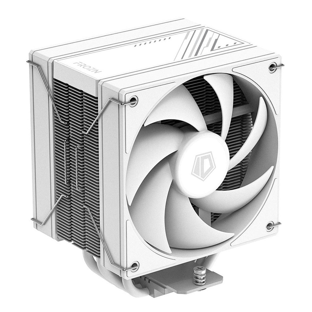 A large main feature product image of ID-COOLING FROZN A410 D CPU Cooler (White)
