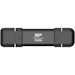 A product image of Silicon Power DS72 250GB USB Type C & A 3.2 Gen 2 SSD Flash Drive - Black