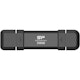 A small tile product image of Silicon Power DS72 250GB USB Type C & A 3.2 Gen 2 SSD Flash Drive - Black