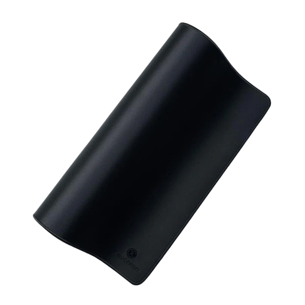 A large main feature product image of Keychron Polyester Desk Mat - Black