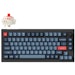 A product image of Keychron V1 Max QMK/VIA Wireless Custom Mechanical Keyboard - Carbon Black (Red Switch)
