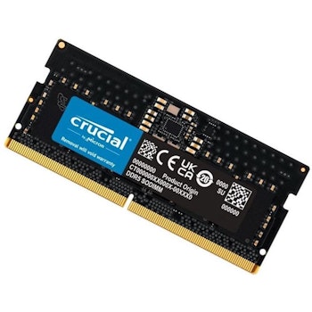Product image of Crucial 8GB Single (1x8GB) DDR5 SO-DIMM C42 5200MHz - Click for product page of Crucial 8GB Single (1x8GB) DDR5 SO-DIMM C42 5200MHz