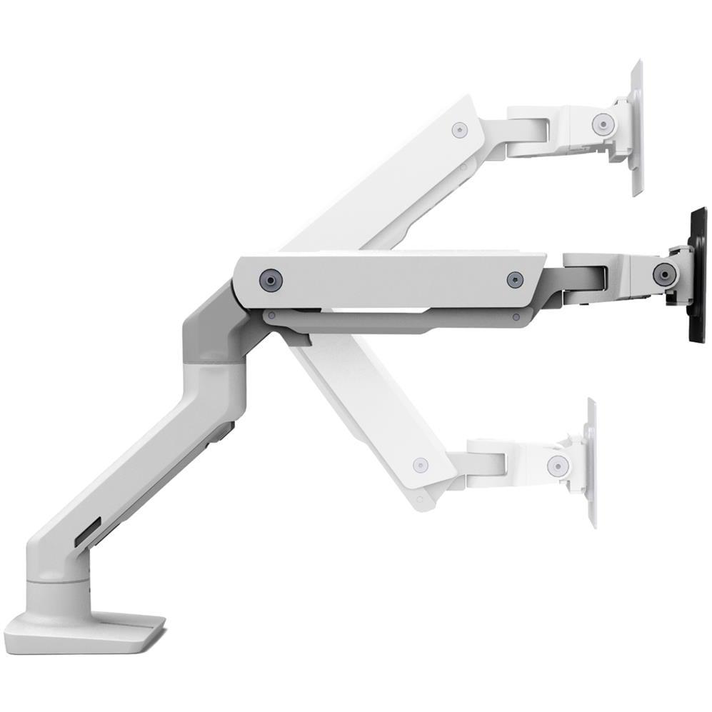 A large main feature product image of Ergotron HX Desk Monitor Arm - White