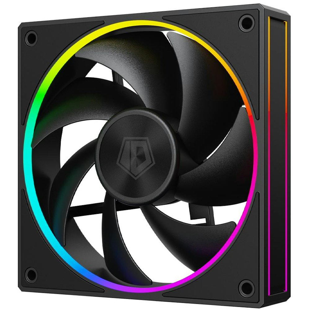 A large main feature product image of ID-COOLING AF Series 120mm ARGB Case Fan - Black