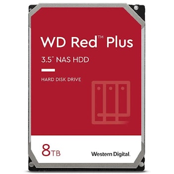 Product image of WD Red Plus 3.5" NAS HDD - 8TB  256MB - Click for product page of WD Red Plus 3.5" NAS HDD - 8TB  256MB