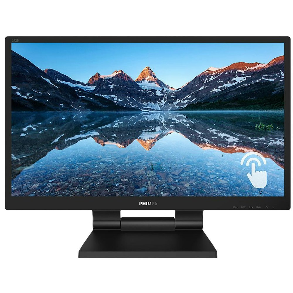 A large main feature product image of Philips 242B9T 24" FHD 75Hz IPS Touch Monitor