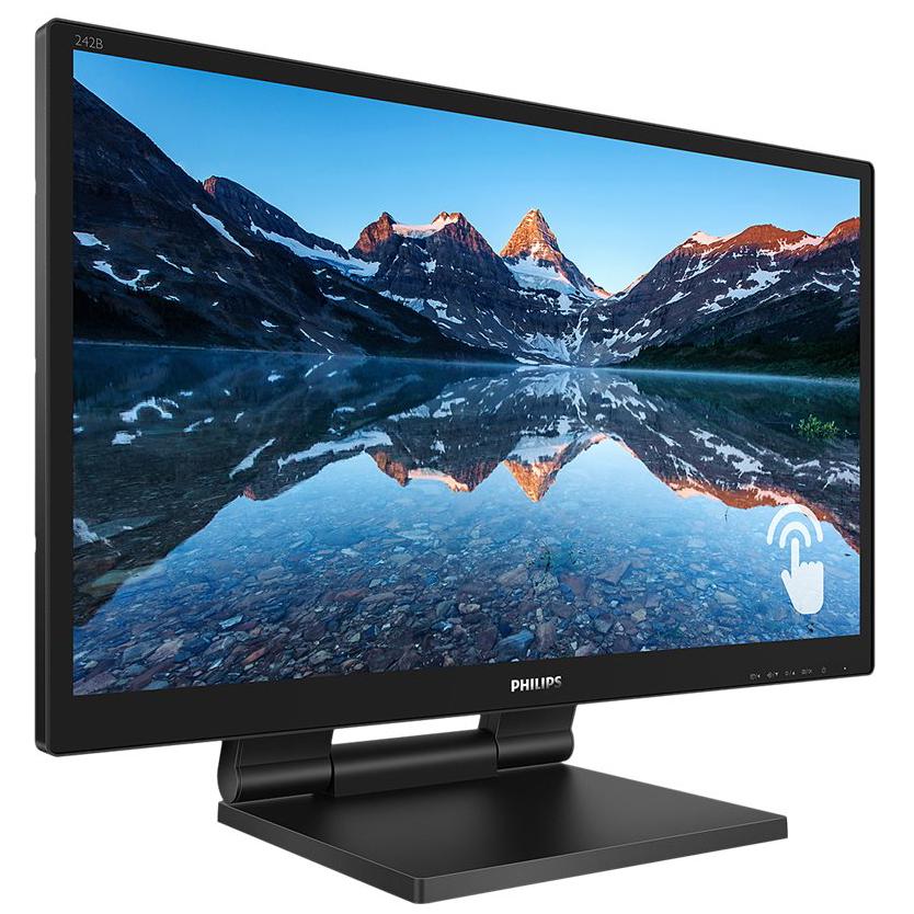 A large main feature product image of Philips 242B9T - 24" 1080p 75Hz IPS Touch Monitor