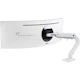 A small tile product image of Ergotron HX Desk Monitor Arm with HD Pivot - White