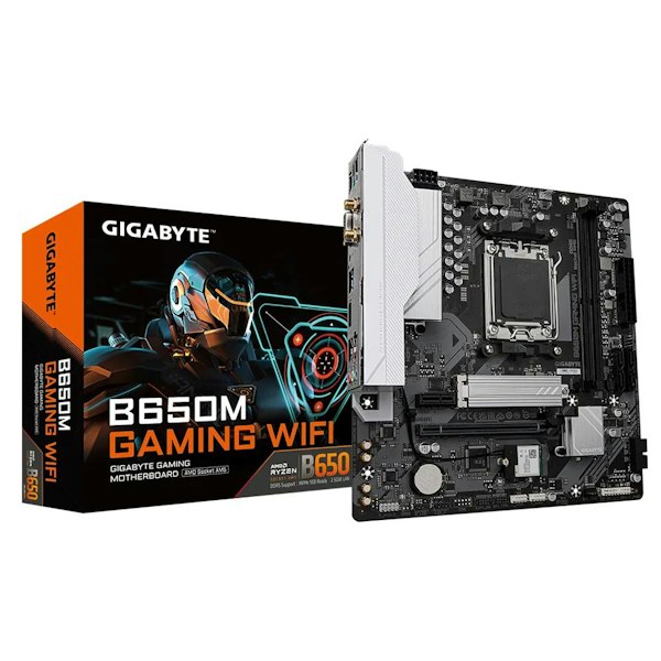 Gigabyte B650M GAMING WiFi AM5 mATX Desktop Motherboard