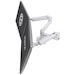 A product image of Ergotron LX Dual Side-by-Side Arm - White
