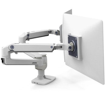 Product image of Ergotron LX Dual Side-by-Side Arm - White - Click for product page of Ergotron LX Dual Side-by-Side Arm - White