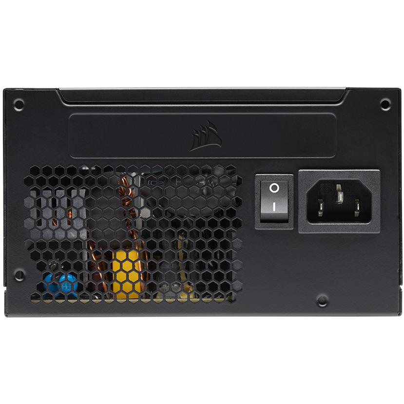 A large main feature product image of Corsair CX650 - 650W Bronze ATX PSU