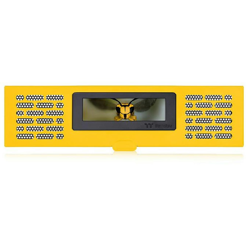 A large main feature product image of Thermaltake LCD Display Panel Kit for The Tower 200 (Bumblebee)