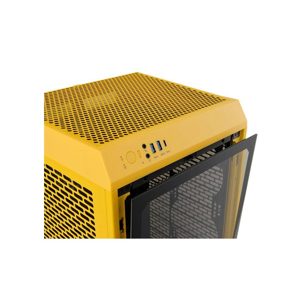 A large main feature product image of Thermaltake The Tower 200 - Mini Tower Case (Bumblebee)