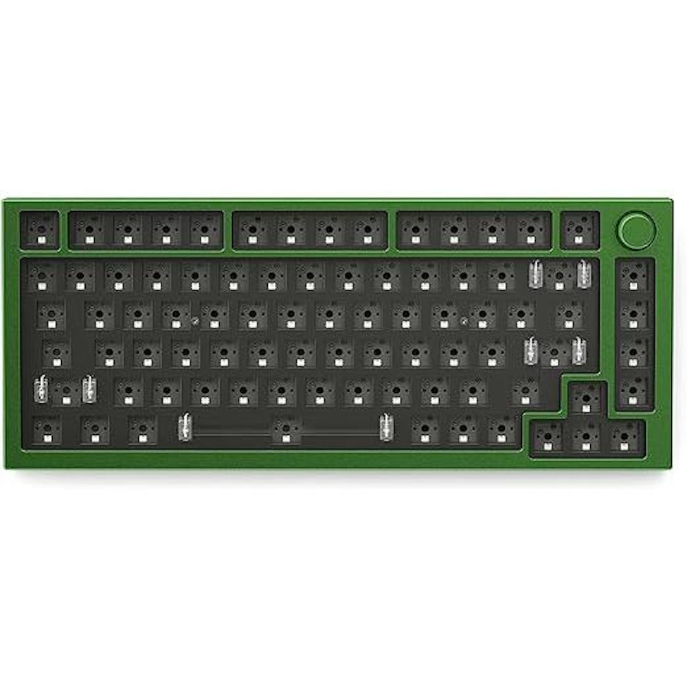 A large main feature product image of Glorious GMMK PRO 75% Alternative Top Frame - Forest Green
