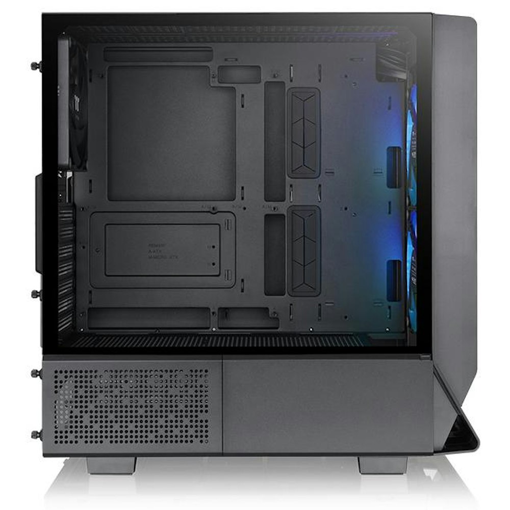 A large main feature product image of Thermaltake Ceres 330 TG - ARGB Mid Tower Case (Black)