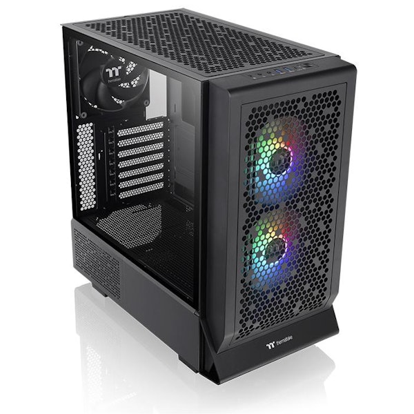 Thermaltake Ceres 330 TG - ARGB Mid Tower Case (Black) | PLE Computers