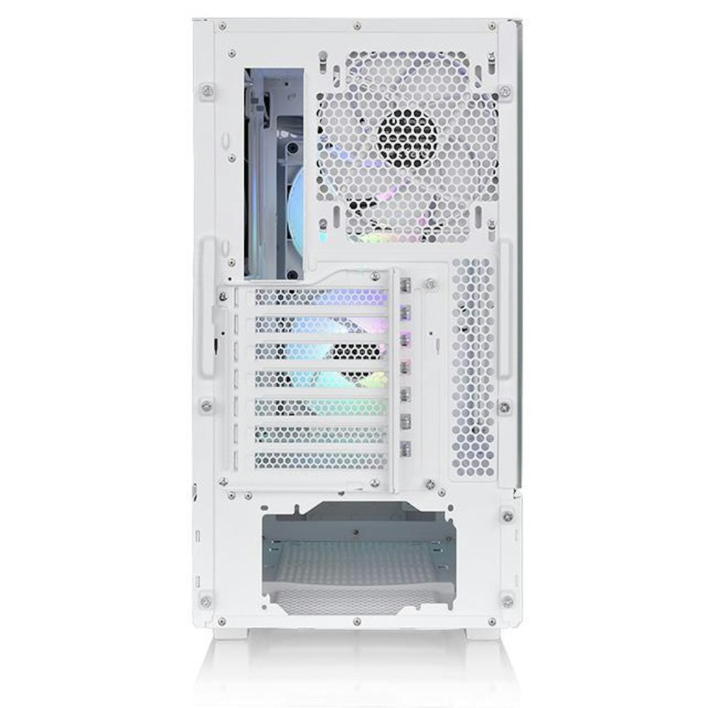 A large main feature product image of Thermaltake Ceres 330 TG - ARGB Mid Tower Case (Snow)