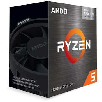 Product image of AMD Ryzen 5 5500GT 6 Core 12 Thread Up To 4.4GHz AM4 - With Wraith Stealth Cooler - Click for product page of AMD Ryzen 5 5500GT 6 Core 12 Thread Up To 4.4GHz AM4 - With Wraith Stealth Cooler