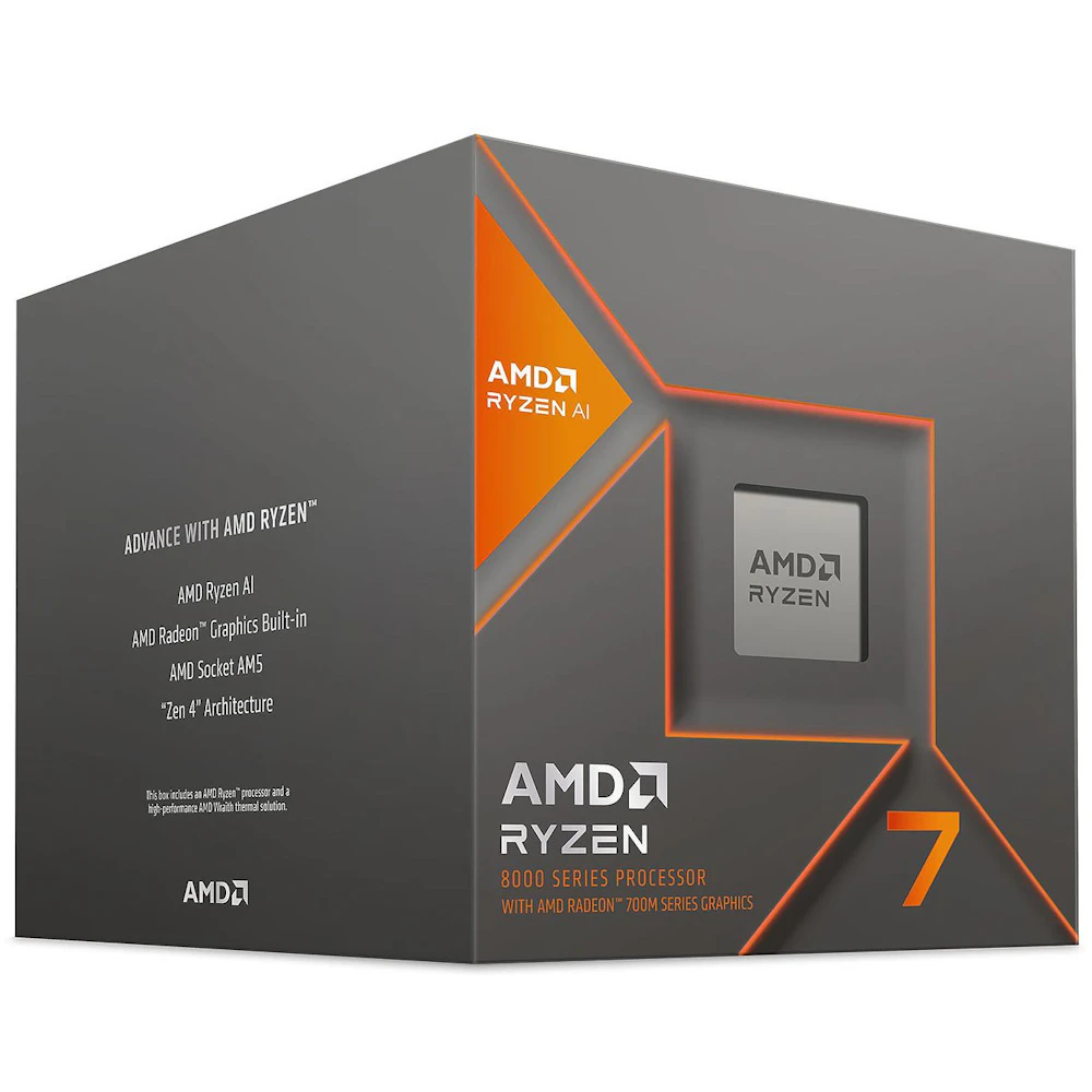 AMD Ryzen 7 8700G 8 Core 16 Thread Up To 5.1GHz AM5 - With Wraith Spire Cooler