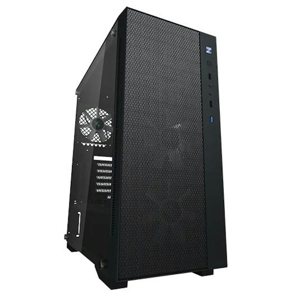 A large main feature product image of DeepCool Matrexx 55 Mesh ADD-RGB 4F Mid Tower Case - Black