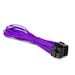 A product image of GamerChief 8-Pin EPS 45cm Sleeved Extension Cable (Purple)