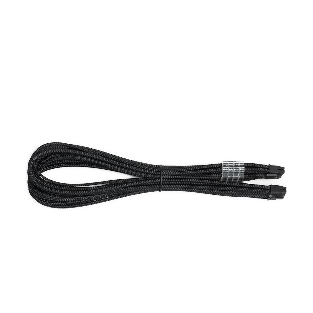 GamerChief 12VHPWR 45cm Male to Male Sleeved Cable (Black)