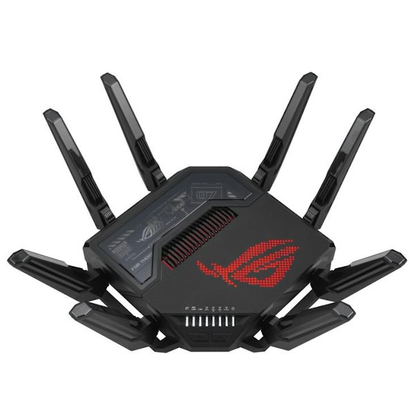ASUS ROG Rapture Quad-band WiFi 7 AURA RGB 802.11be Gaming Router
