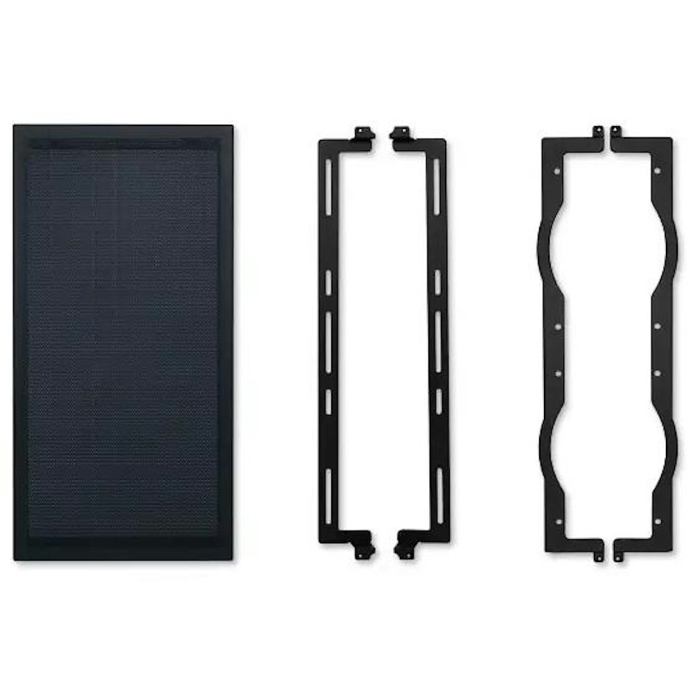 A large main feature product image of Lian Li O11D EVO RGB Front Mesh Kit - Black
