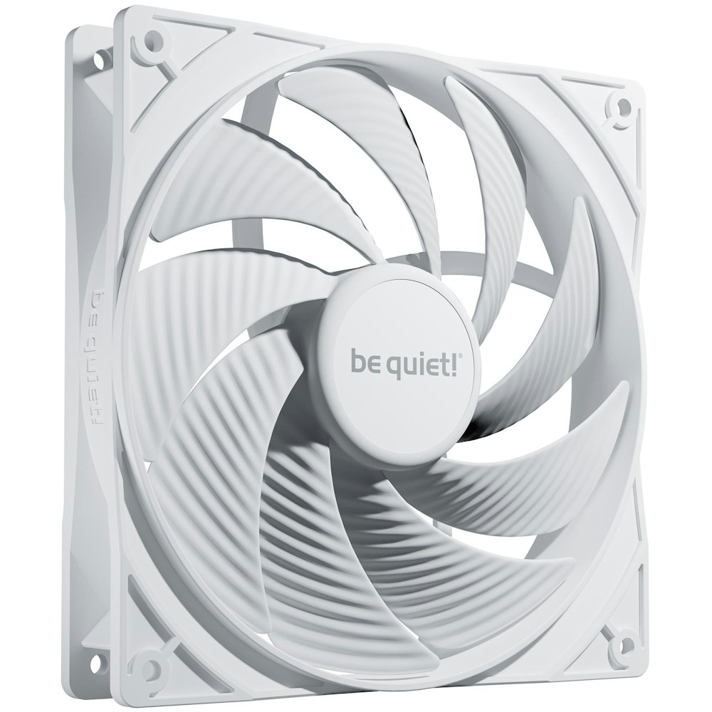 A large main feature product image of be quiet! PURE WINGS 3 140mm PWM High-Speed Fan - White