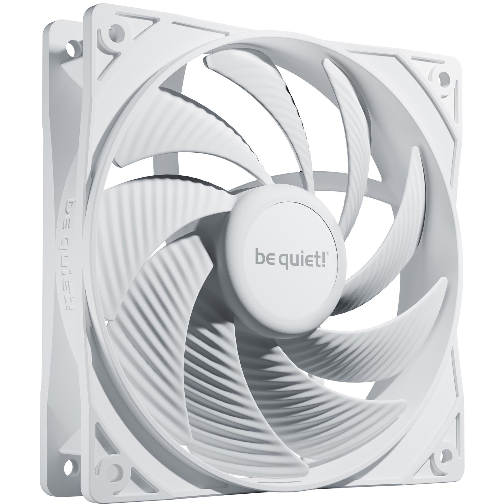 A large main feature product image of be quiet! PURE WINGS 3 120mm PWM High-Speed Fan (White)
