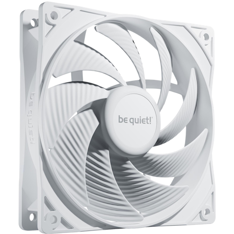 be quiet! PURE WINGS 3 120mm PWM High-Speed Fan - White