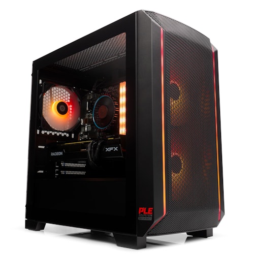 Product image of PLE Flare RX 7600 XT Prebuilt Ready To Go Gaming PC - Click for product page of PLE Flare RX 7600 XT Prebuilt Ready To Go Gaming PC