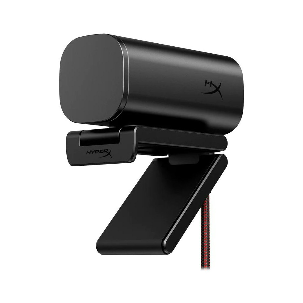 A large main feature product image of HyperX Vision S - 4K UHD Professional Webcam