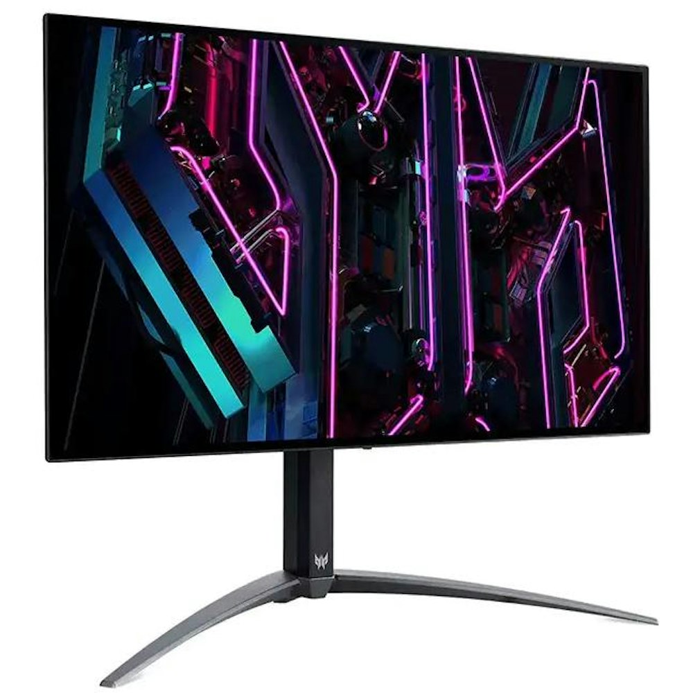 A large main feature product image of Acer Predator X27U - 27" WQHD 240Hz OLED Monitor