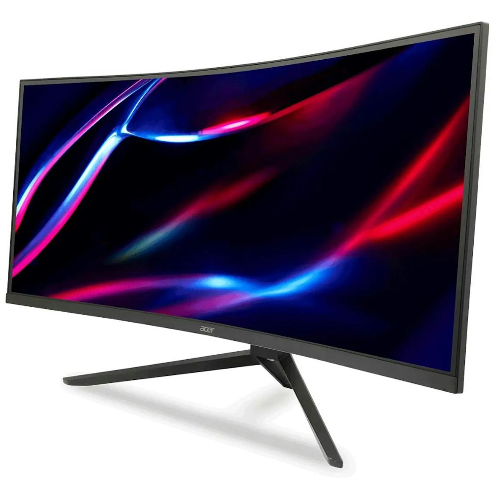 A large main feature product image of Acer Nitro ED343CUR V3 - 34" Curved 1440p Ultrawide 180Hz VA Monitor