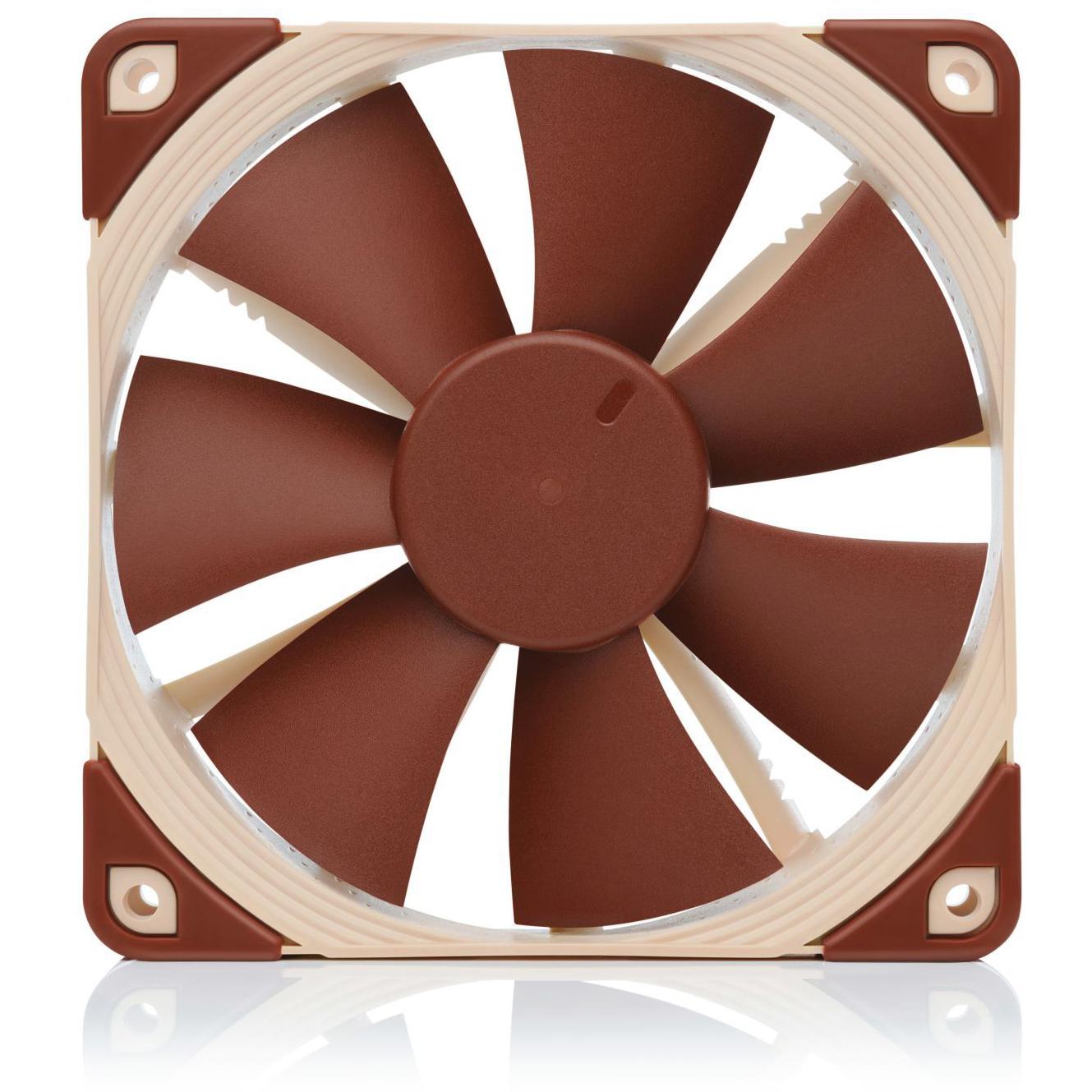 A large main feature product image of Noctua NF-F12 5V PWM - 120mm x 25mm 1500RPM Cooling Fan