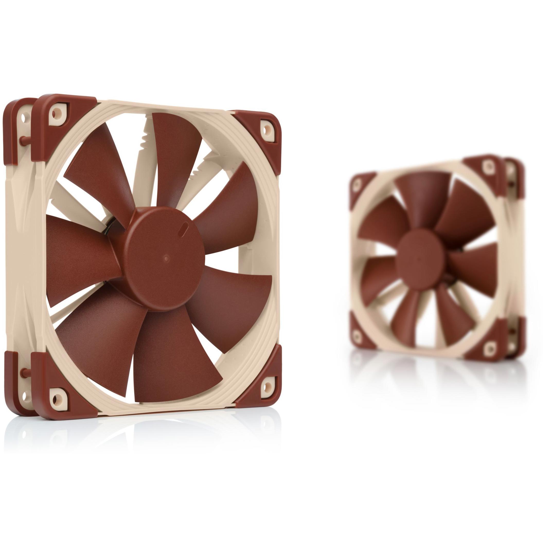 A large main feature product image of Noctua NF-F12 5V PWM - 120mm x 25mm 1500RPM Cooling Fan